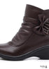 Boho Style Women's Leather Boots